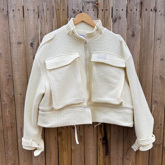 My Mum Made It Jackets & Blazers - My mum made it waffle fabric jacket